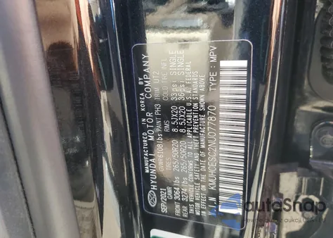 2022 Genesis Gv80 Base из США, поврежденный, VIN KMUHCESC2NU077870